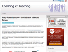 Tablet Screenshot of koaching.es